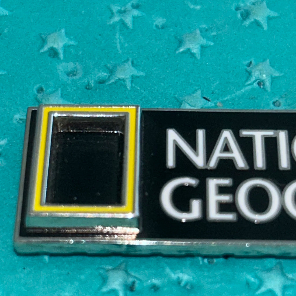 2023 National Geographic Rectangular Logo Pin