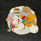 2024 - Winnie the Pooh and Piglet - Building a Snowman - Disney Pin