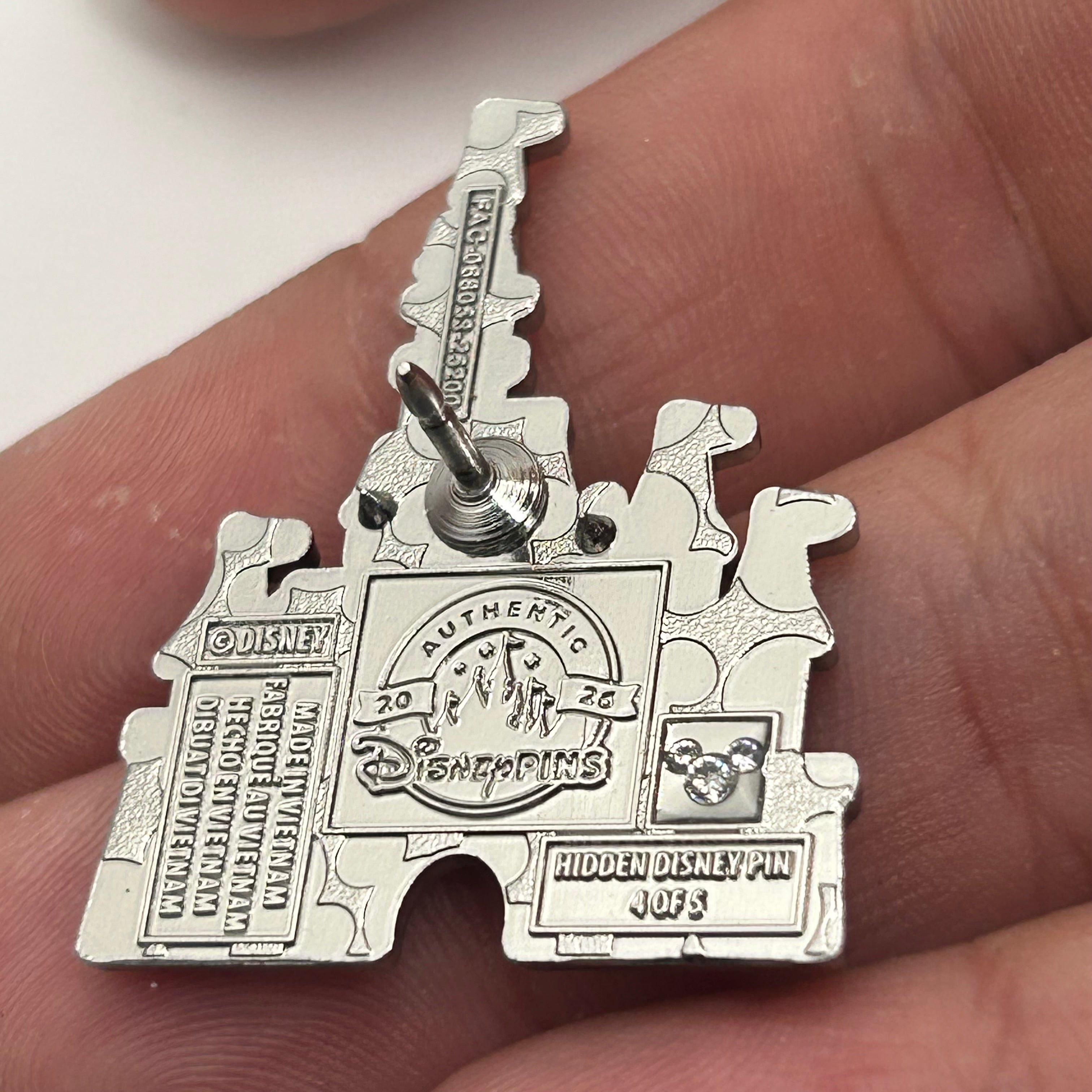 2026 - Grand Floridian - Hidden Mickey - Disney Pin