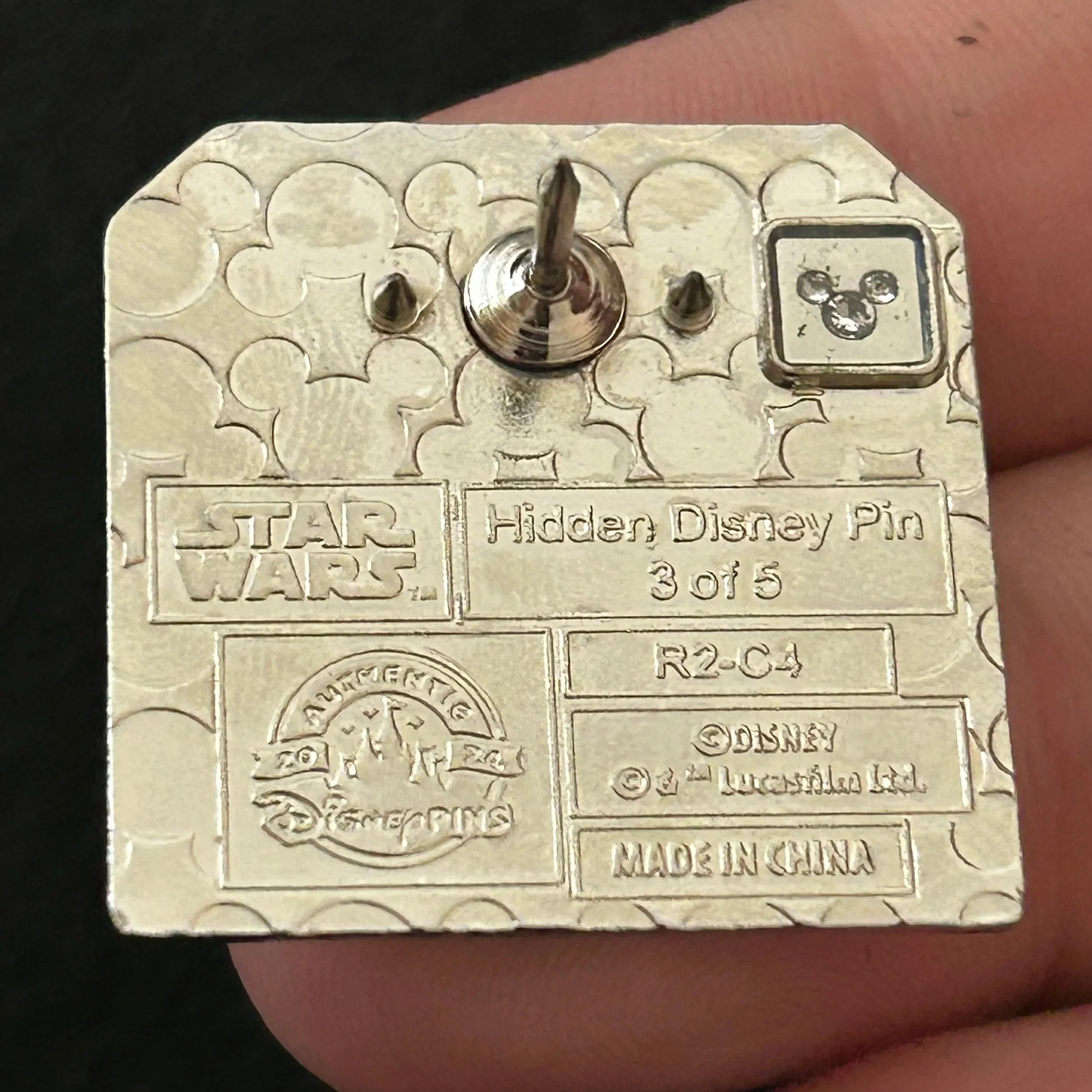 2024 - R2-C4 - Yellow and Blue Droid - Star Wars - Hidden Disneys Pin