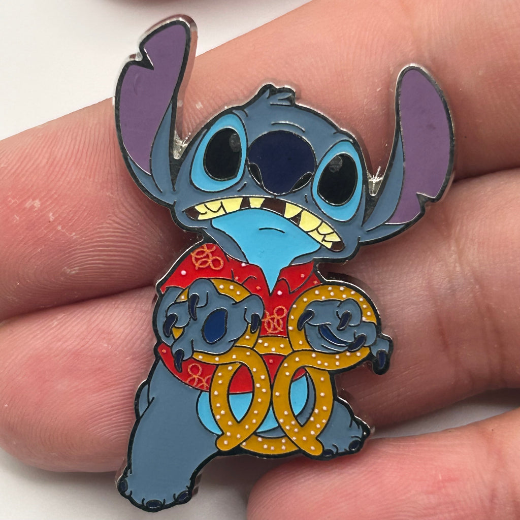 2024 - Pretzel - Snack Attack - Stitch - Disney Pin