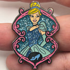 2018 - Cinderella - Glitter Crest - Disney Pin