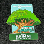 2025 - Tree of Life and Safari Van - Animal Kingdom Theme Park - Walt Disney World - Disney Pin