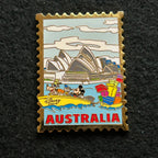 Mickey, Donald, and Goofy - In Boat - Australia - Disney Pin