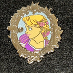 2024 - Rapunzel - Tangled - Side Profile - Portrait - Princess Series - Disney Pin