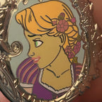 2024 - Rapunzel - Tangled - Side Profile - Portrait - Princess Series - Disney Pin