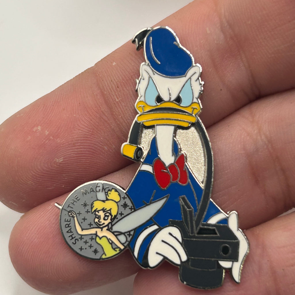 2002 - Donald Duck and Tinker Bell - Disney Pin