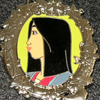2024 - Mulan - Side Profile - Portrait - Princess Series - Disney Pin