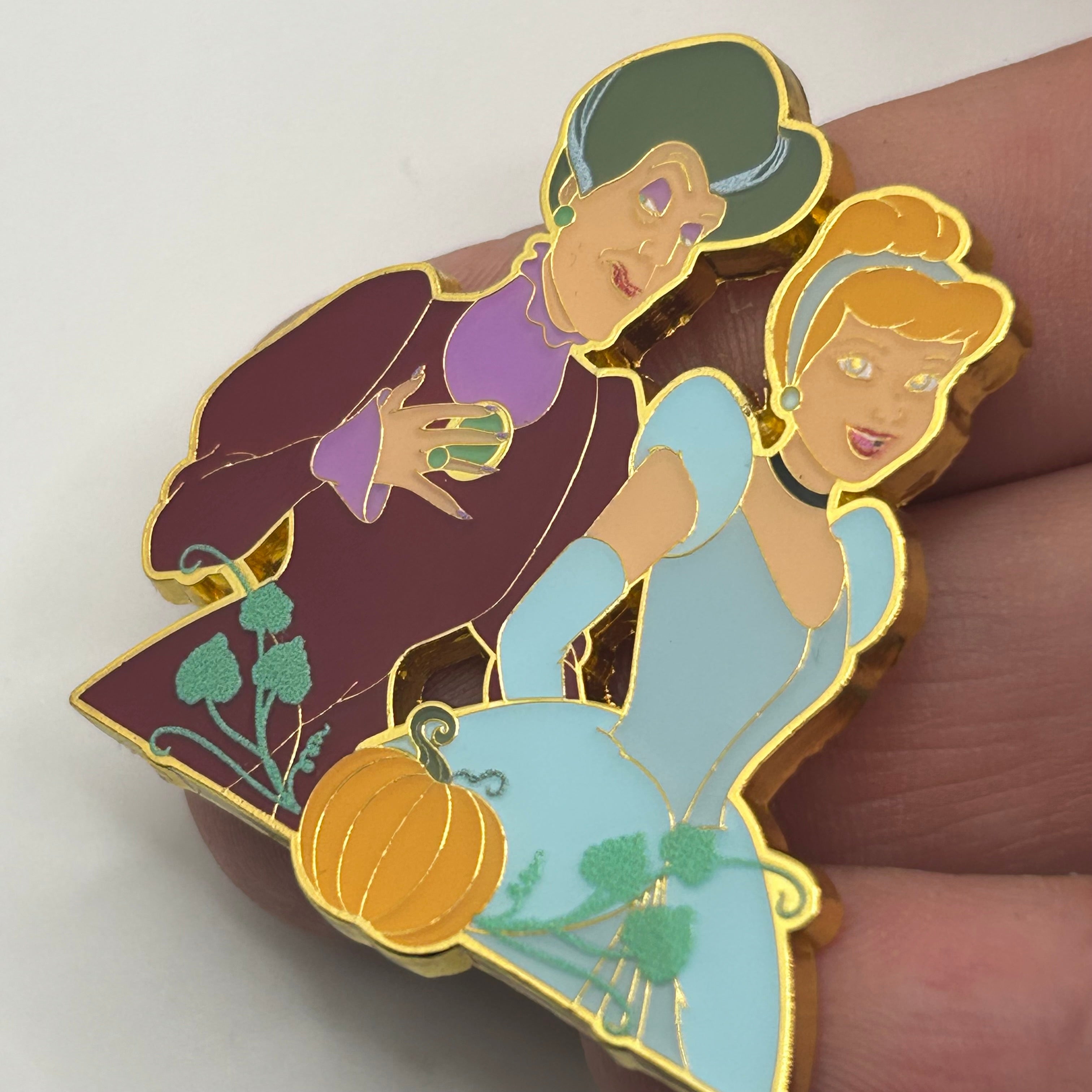 Loungefly - Cinderella and Lady Tremaine - Disney Pin
