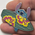 2024 - Stitch - Biting Surfboard - Disney Pin