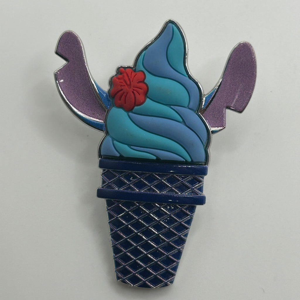 3d - Stitch - Ice Cream Cone - Disney Pin