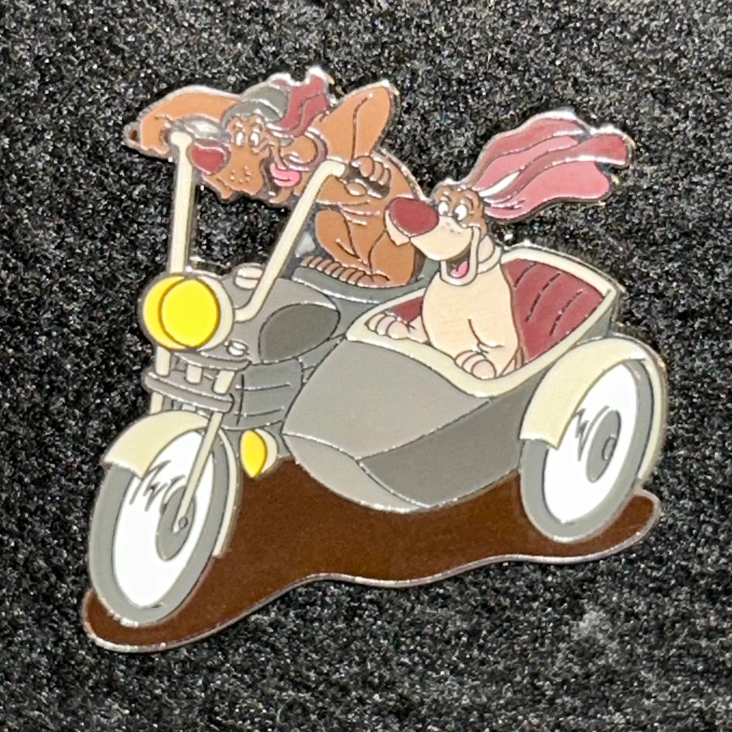2023 - Napoleon and Lafayette - Driving in Sidecar - Dogs from Aristocats - Disney Pin