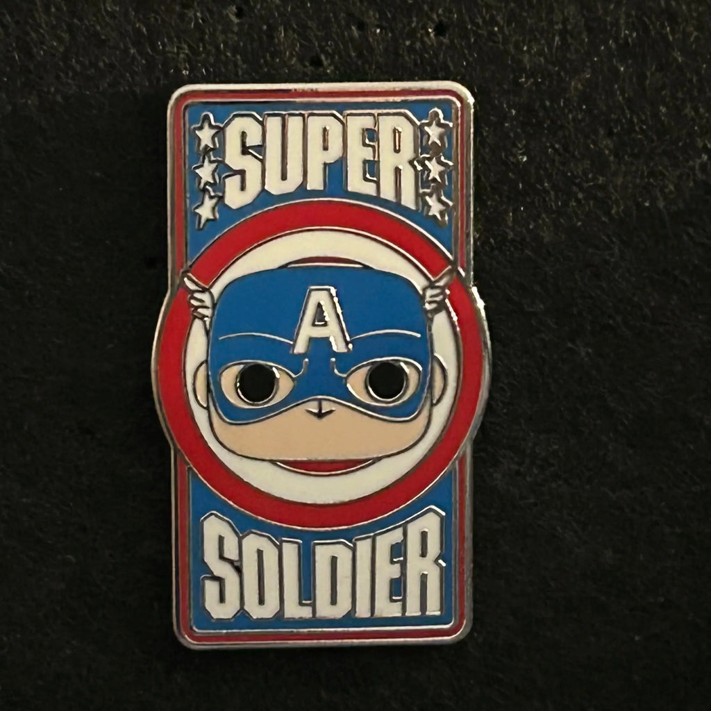 Loungefly - Captain America - Super Solider - Marvel - Disney Pin