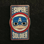 Loungefly - Captain America - Super Solider - Marvel - Disney Pin
