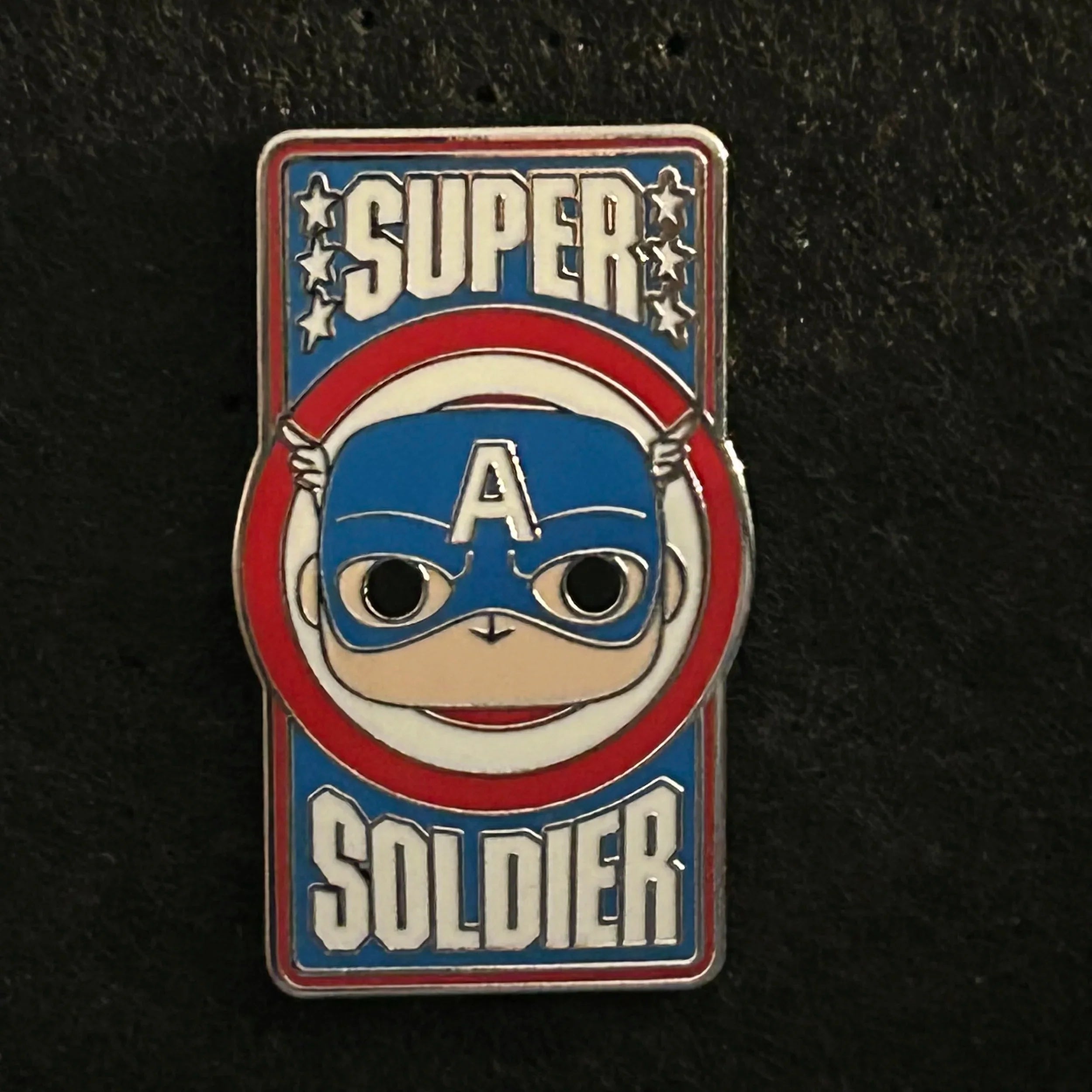 Loungefly - Captain America - Super Solider - Marvel - Disney Pin