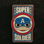 Loungefly - Captain America - Super Solider - Marvel - Disney Pin