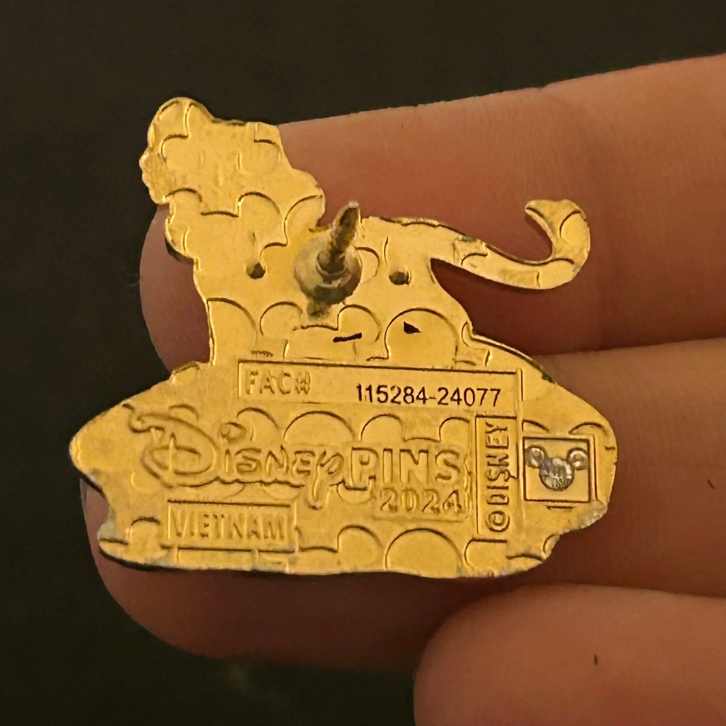 2024 - Simba on a Rock - The Lion King - Disney Pin