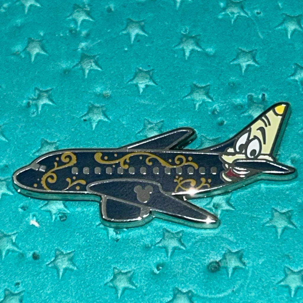 Lumiere Hidden Disney Airplane Pin