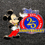2025 - Mickey Mouse - Pin Trading Logo - 25th Anniversary- Disney Pin