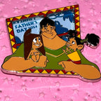 Pasha Tip Chaca LR Emperors New Groove Fathers Day Pin