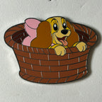 2024 - Lady in Basket - Lady and the Tramp - Disney Pin