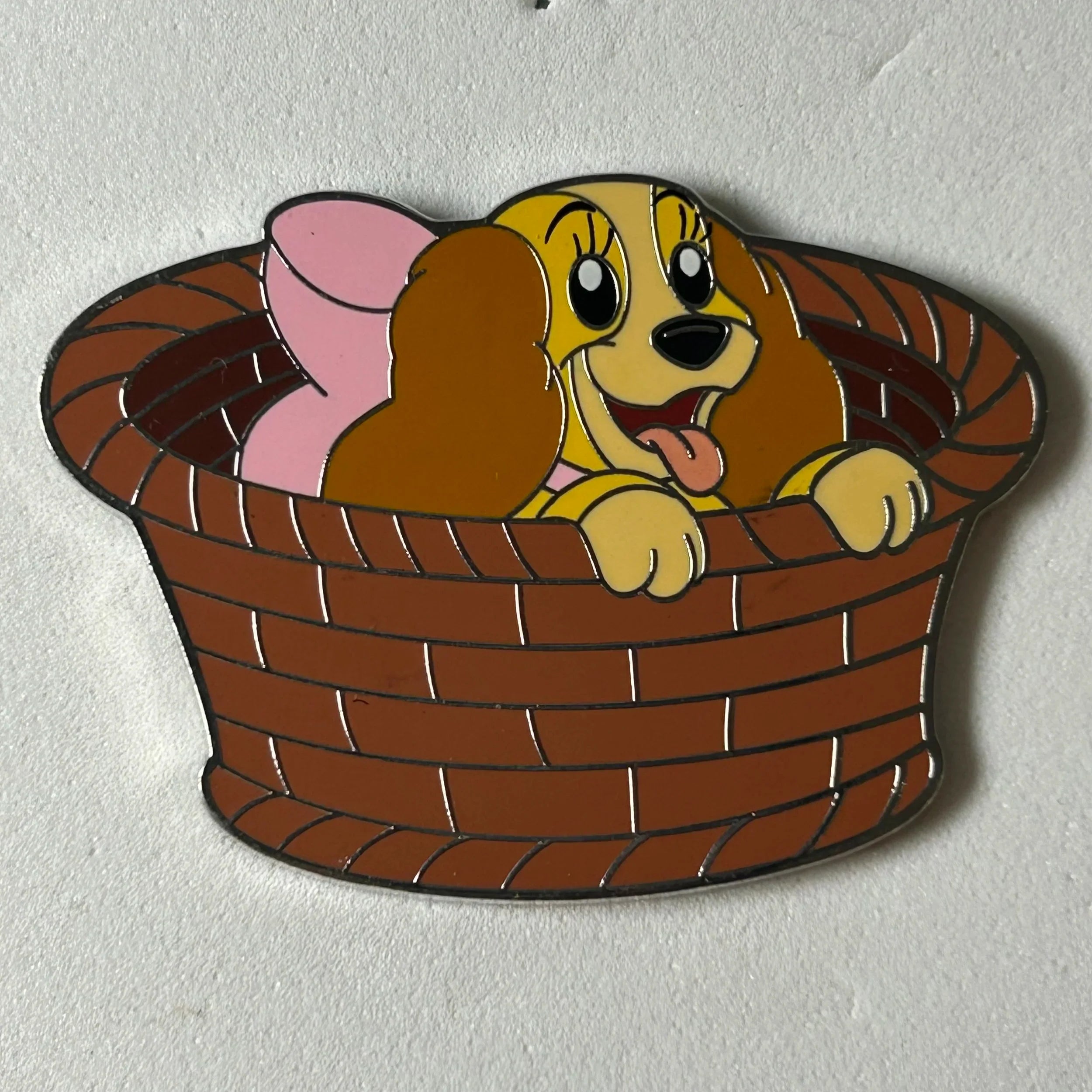 2024 - Lady in Basket - Lady and the Tramp - Disney Pin