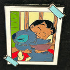 2024 - Lilo and Stitch - Hugging - Taped Photo - Mystery Series - Disney Pin