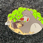 2003 - Baloo and Mowgli - Jungle Book - Cast Lanyard Series - Disney Pin