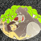 2003 - Baloo and Mowgli - Jungle Book - Cast Lanyard Series - Disney Pin