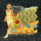 Tokyo Disneyland - Pocahontas - In A Glitter Garden - Disney Pin
