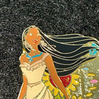 Tokyo Disneyland - Pocahontas - In A Glitter Garden - Disney Pin