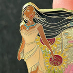 Tokyo Disneyland - Pocahontas - In A Glitter Garden - Disney Pin