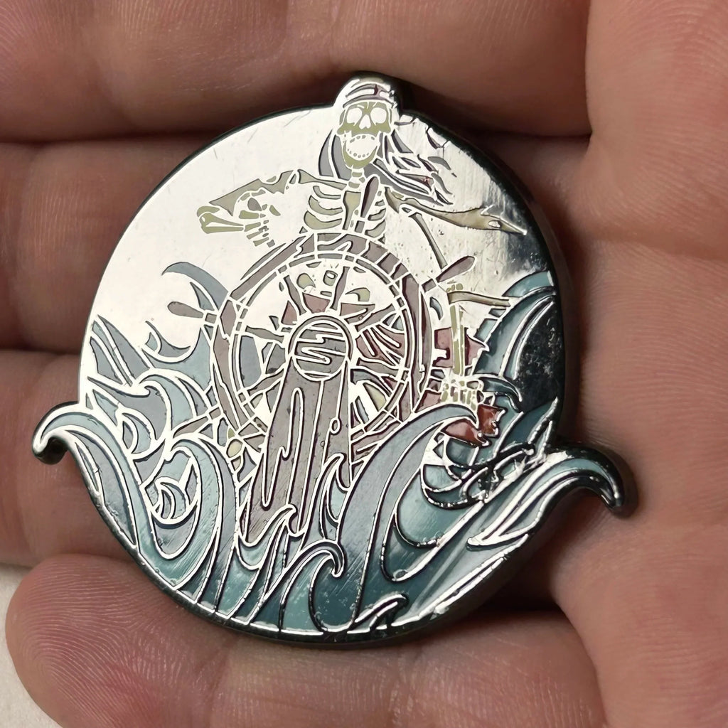 2025 - Skeleton - Pirates of the Caribbean - Driving Through Storm - Disney Pin