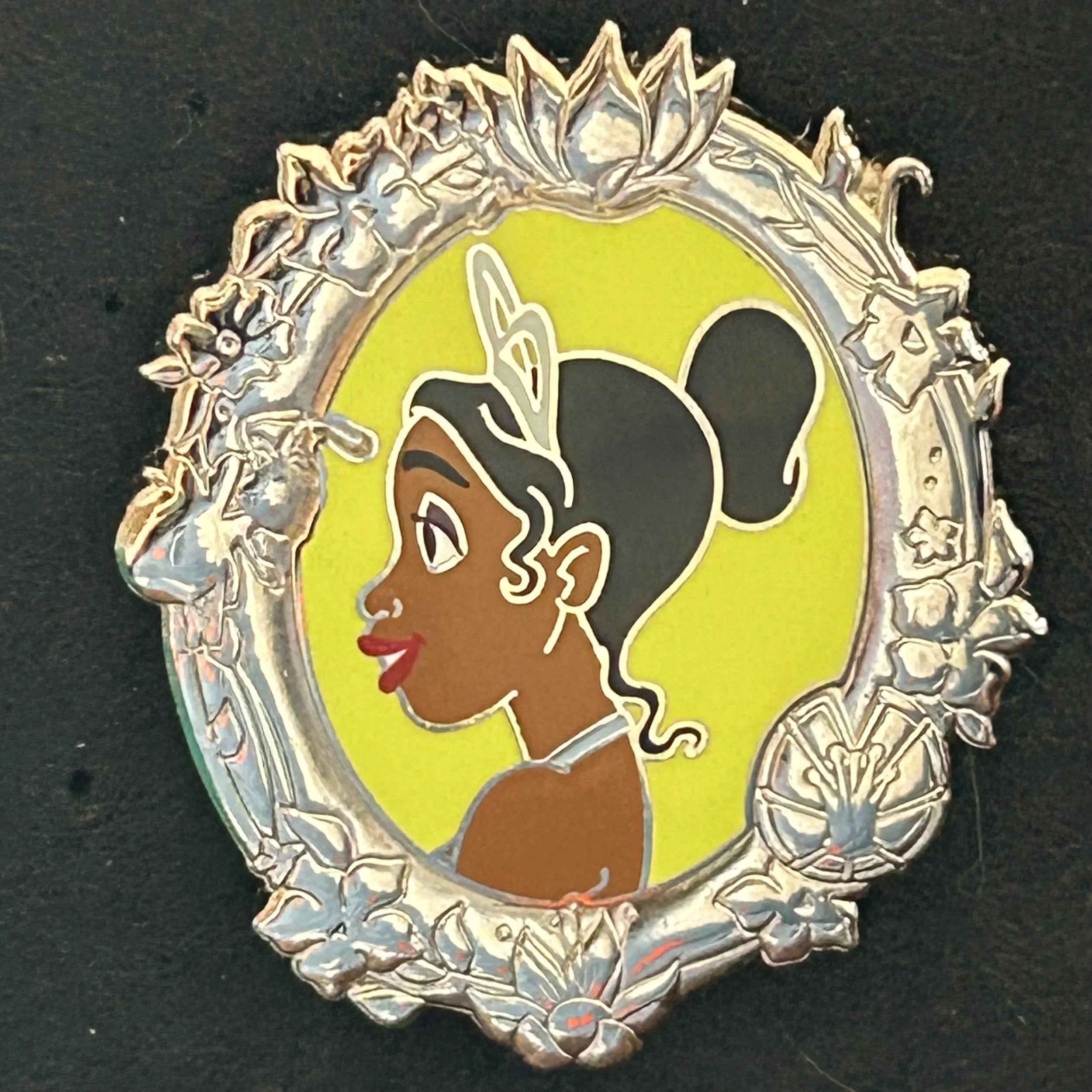 2024 - Tiana - Princess and the Frog - Side Profile - Portrait - Disney Pin