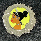 2024 - Tiana - Princess and the Frog - Side Profile - Portrait - Disney Pin