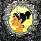 2024 - Tiana - Princess and the Frog - Side Profile - Portrait - Disney Pin