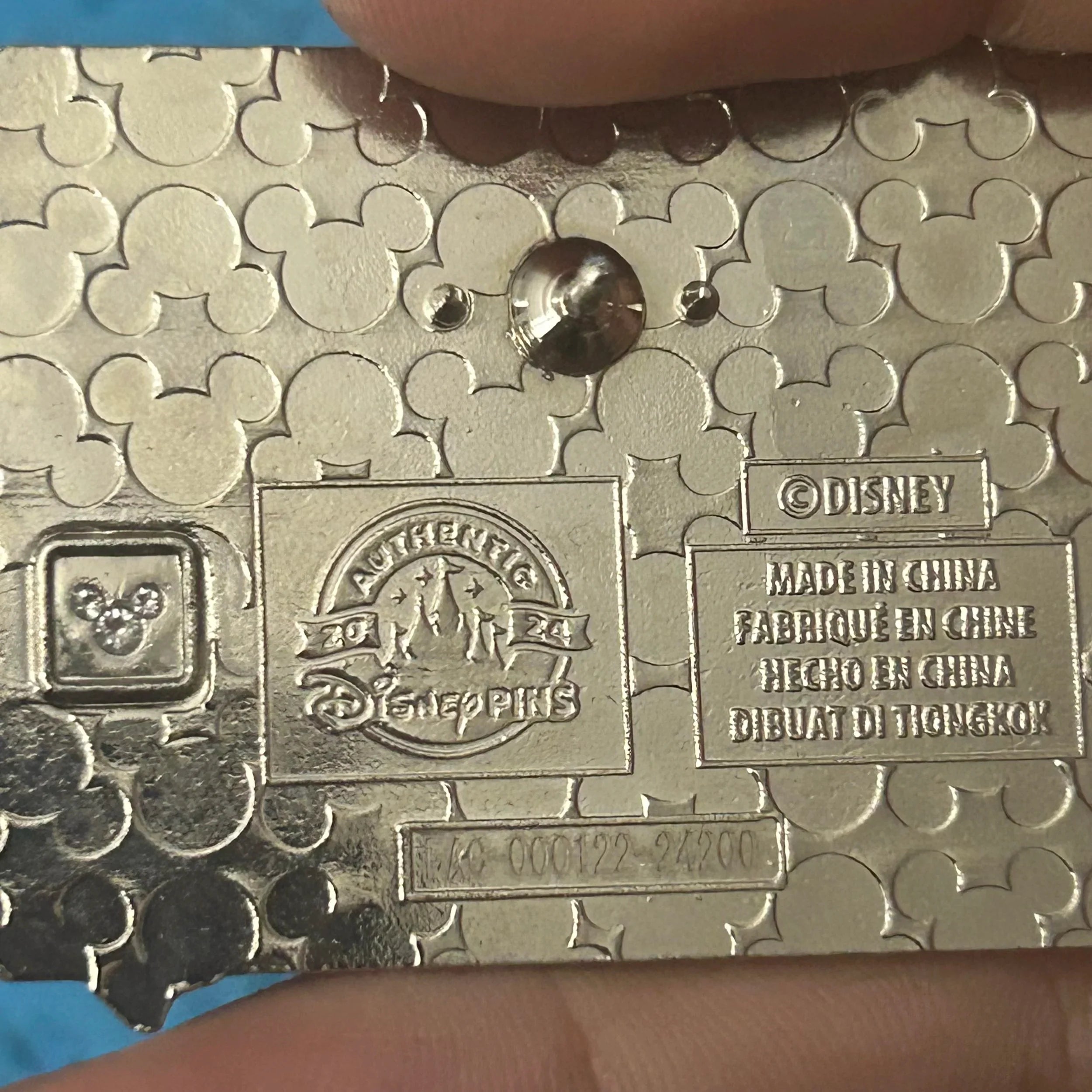 2024 - Taped Photo - Lilo and Stitch Record Pin