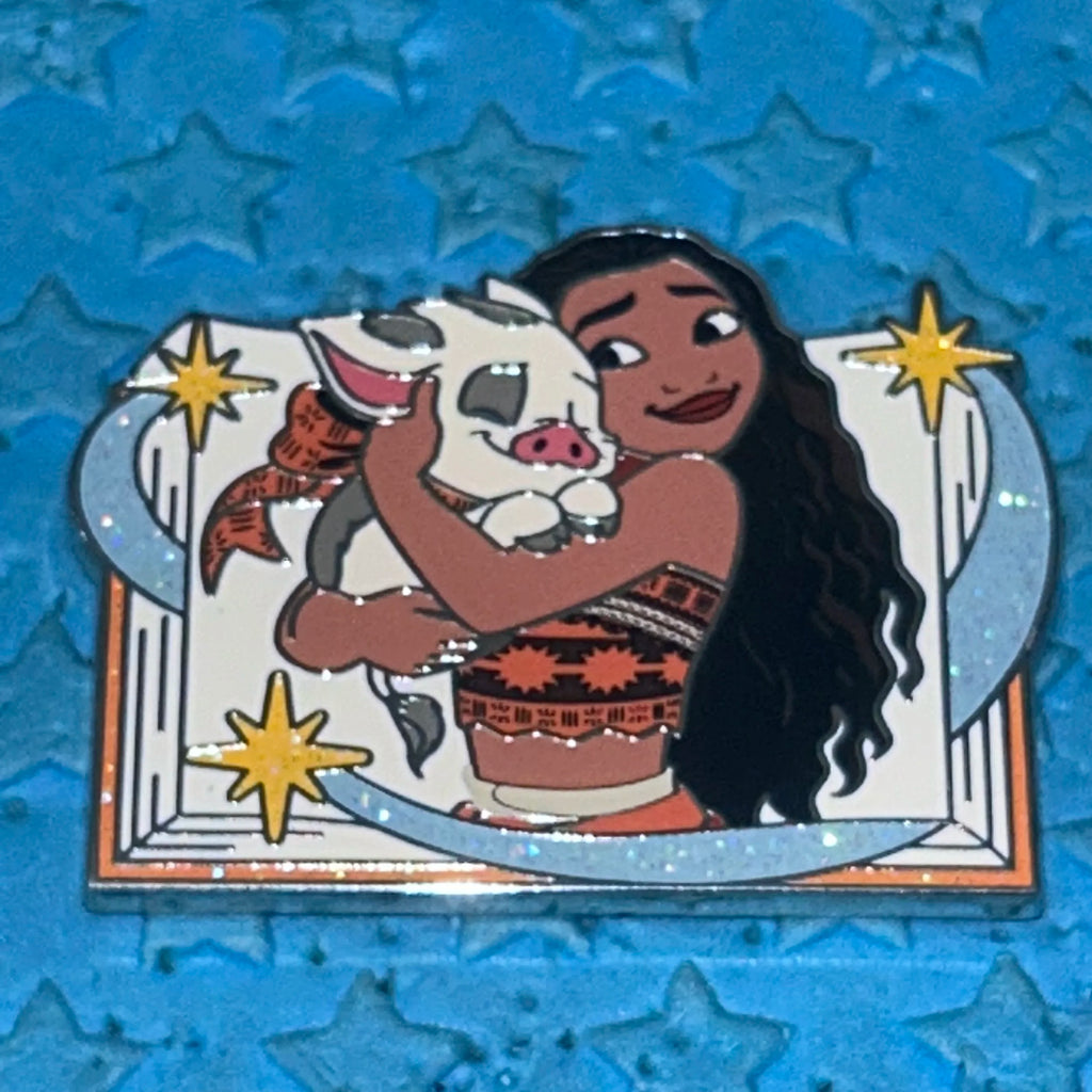 2023 - Moana Hugging Pua- LE Pin