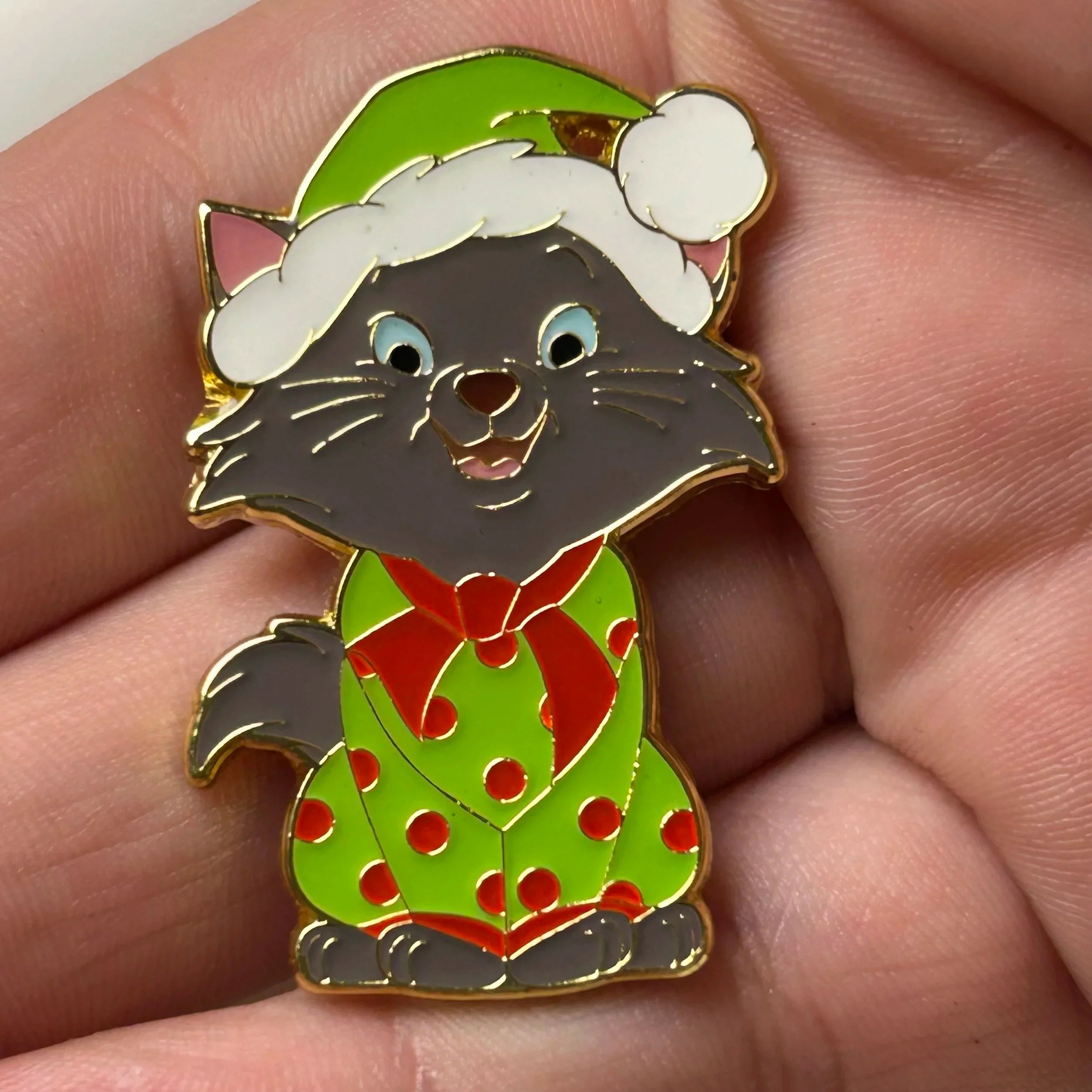Loungefly - Berlioz - Aristocats - Christmas Pajama’s - Mystery Series - Disney Pin