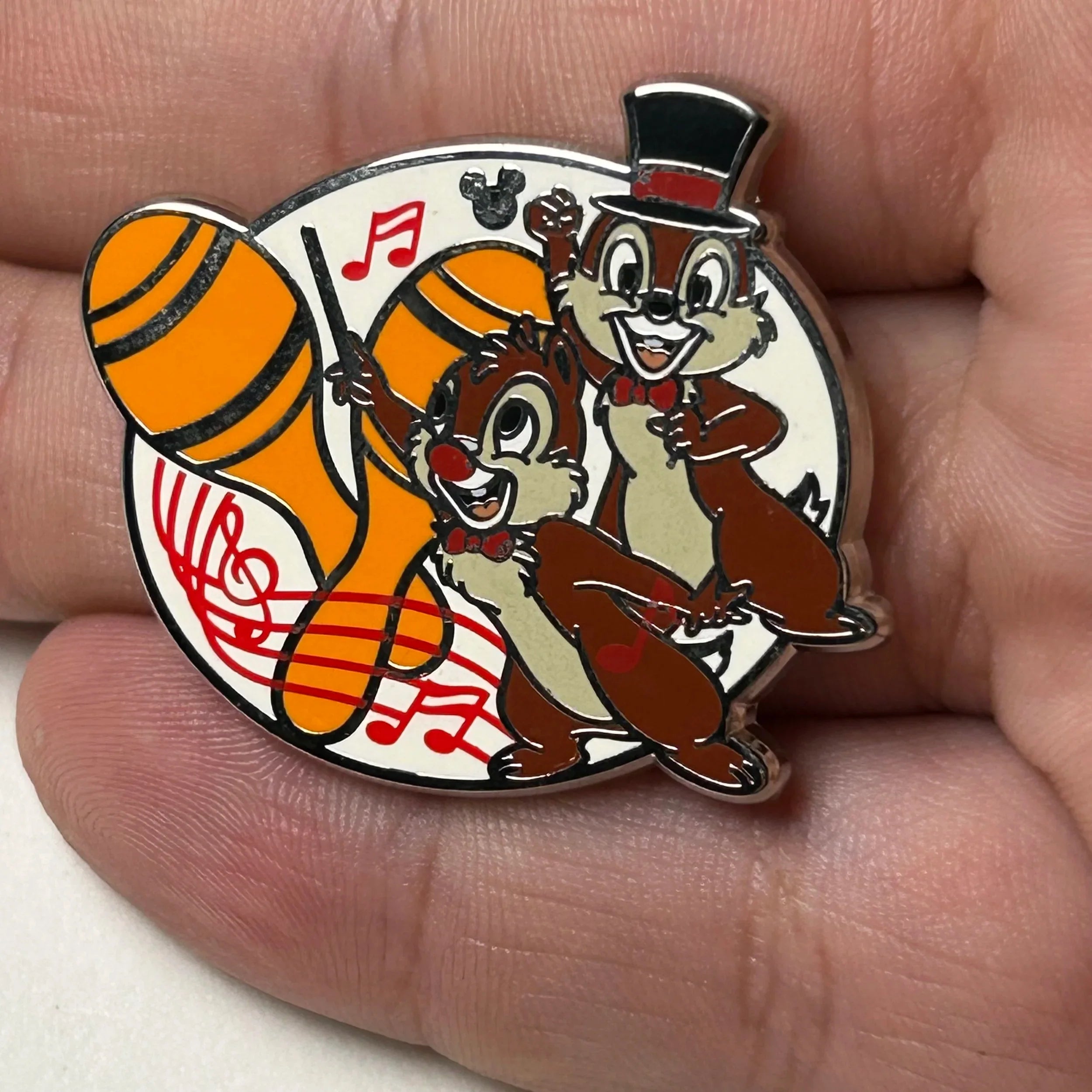 2019 - Chip and Dale - Maraca - Hidden Disney - Music Series - Disney Pin
