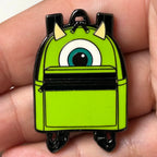 Loungefly - Mike Wazowski- Monsters Inc - Backpack - Mystery Series - Disney Pin