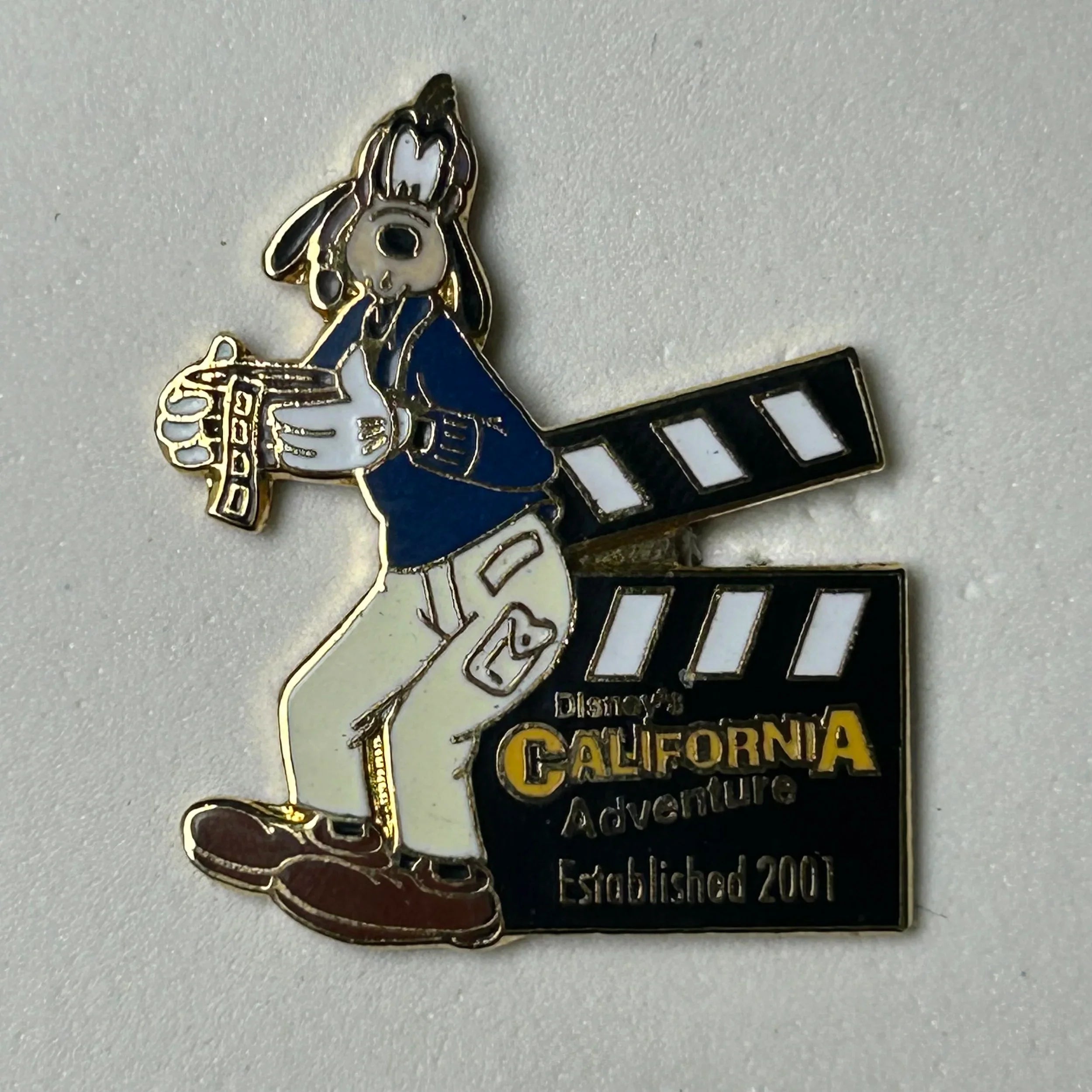 2001 - Goofy - Film - Slate - California Adventure - Disney Pin