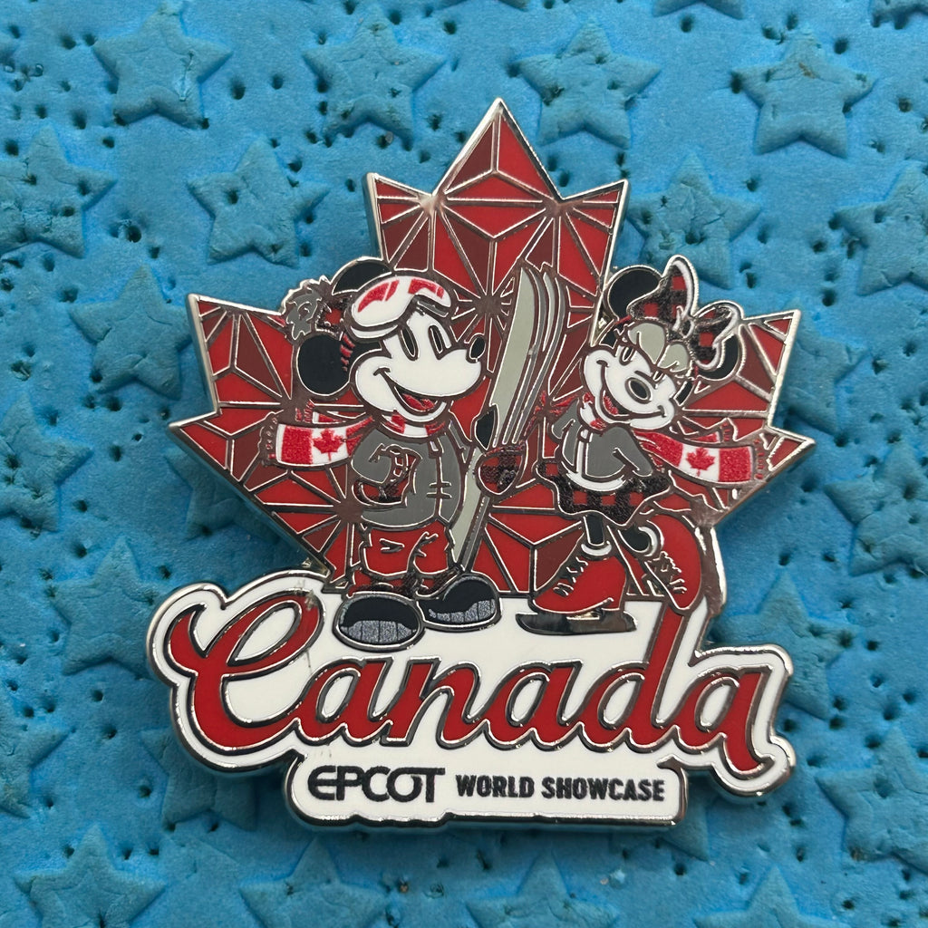 2026 - Mickey and Minnie - EPCOT World Showcase - Canada - Disney Pin