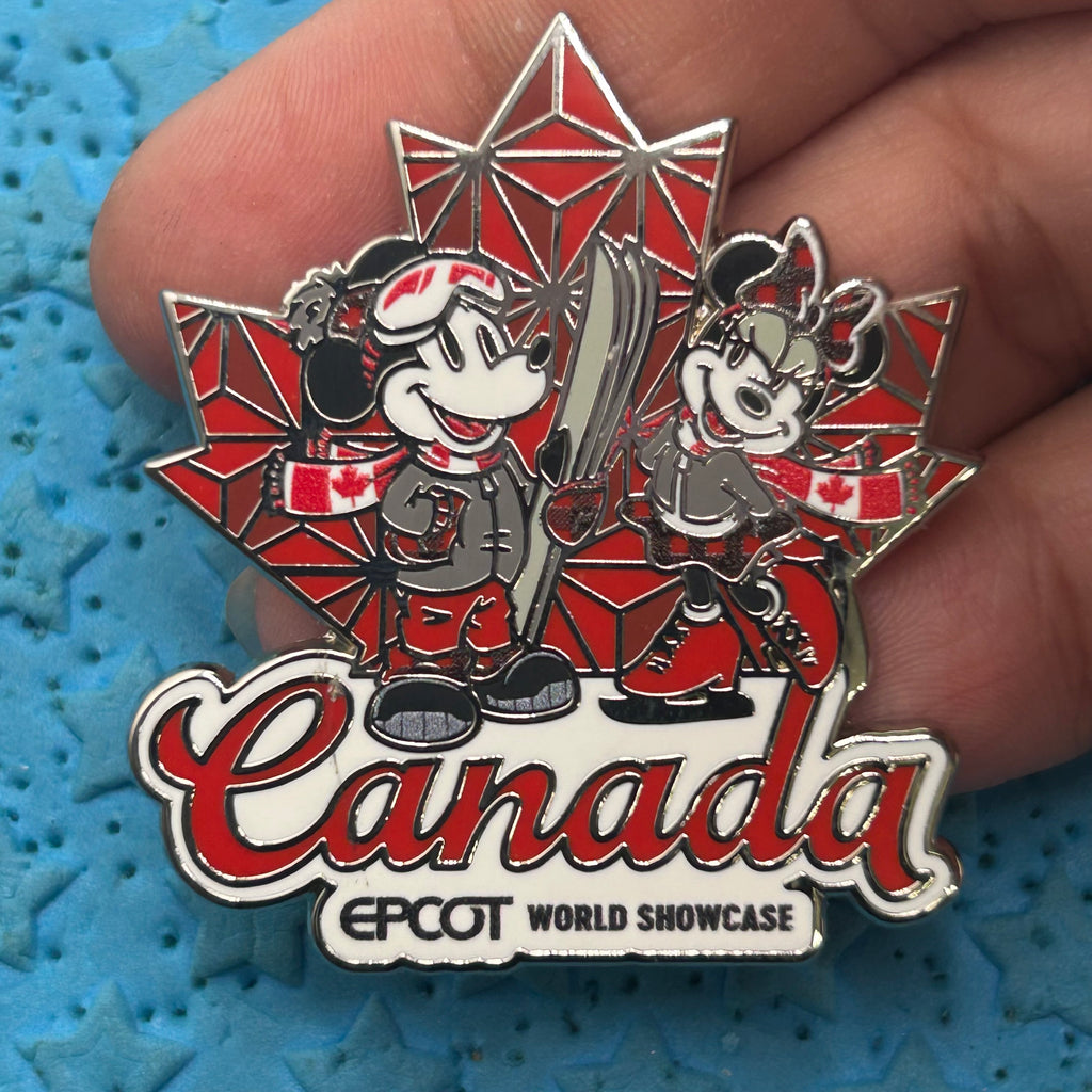 2026 - Mickey and Minnie - EPCOT World Showcase - Canada - Disney Pin
