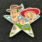 2024 - Woody, Buzz and Jesse - Toy Story - Pixar - Star - Disney Pin