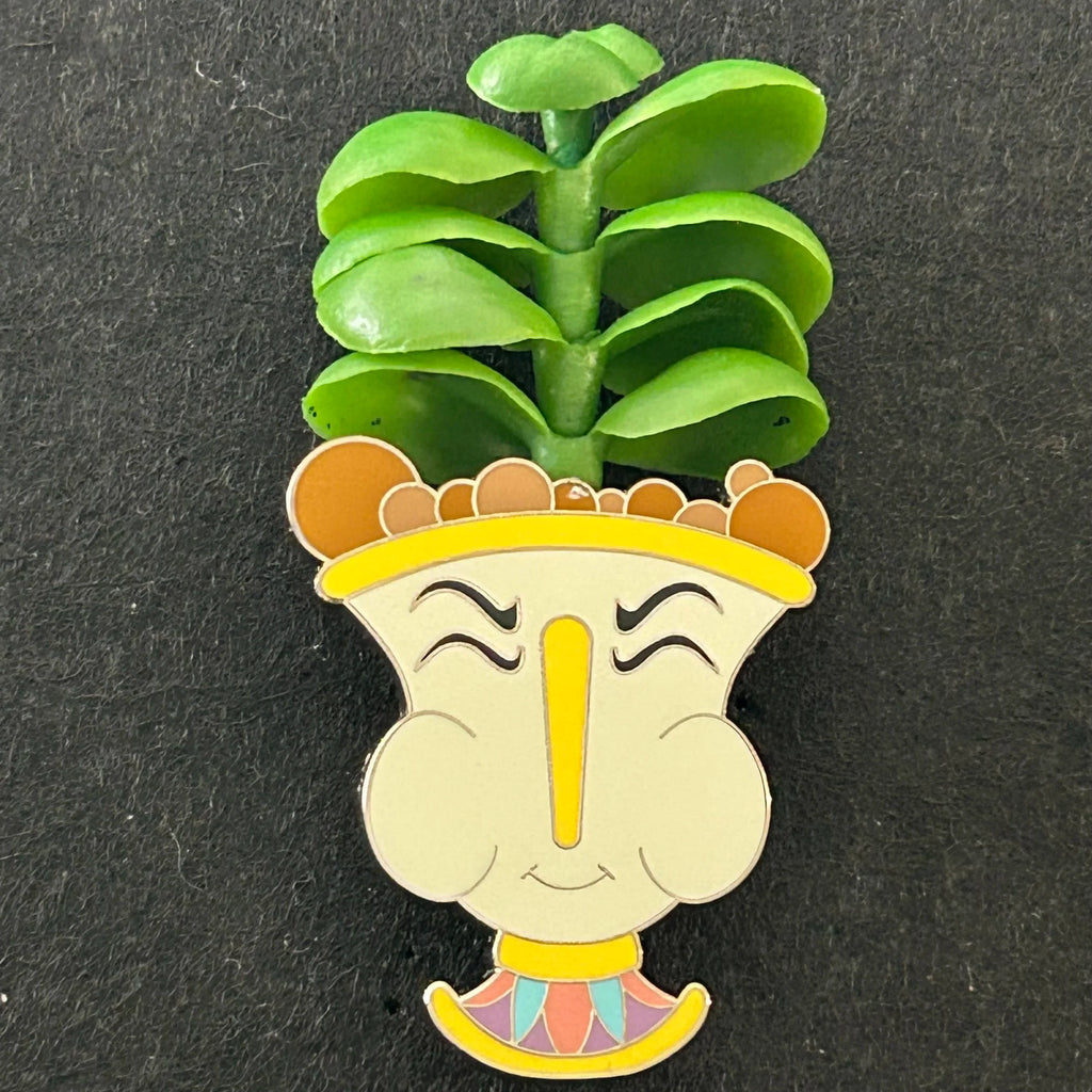 2024 - Chip - Beauty and the Beast - Potted Plant - Disney Pin