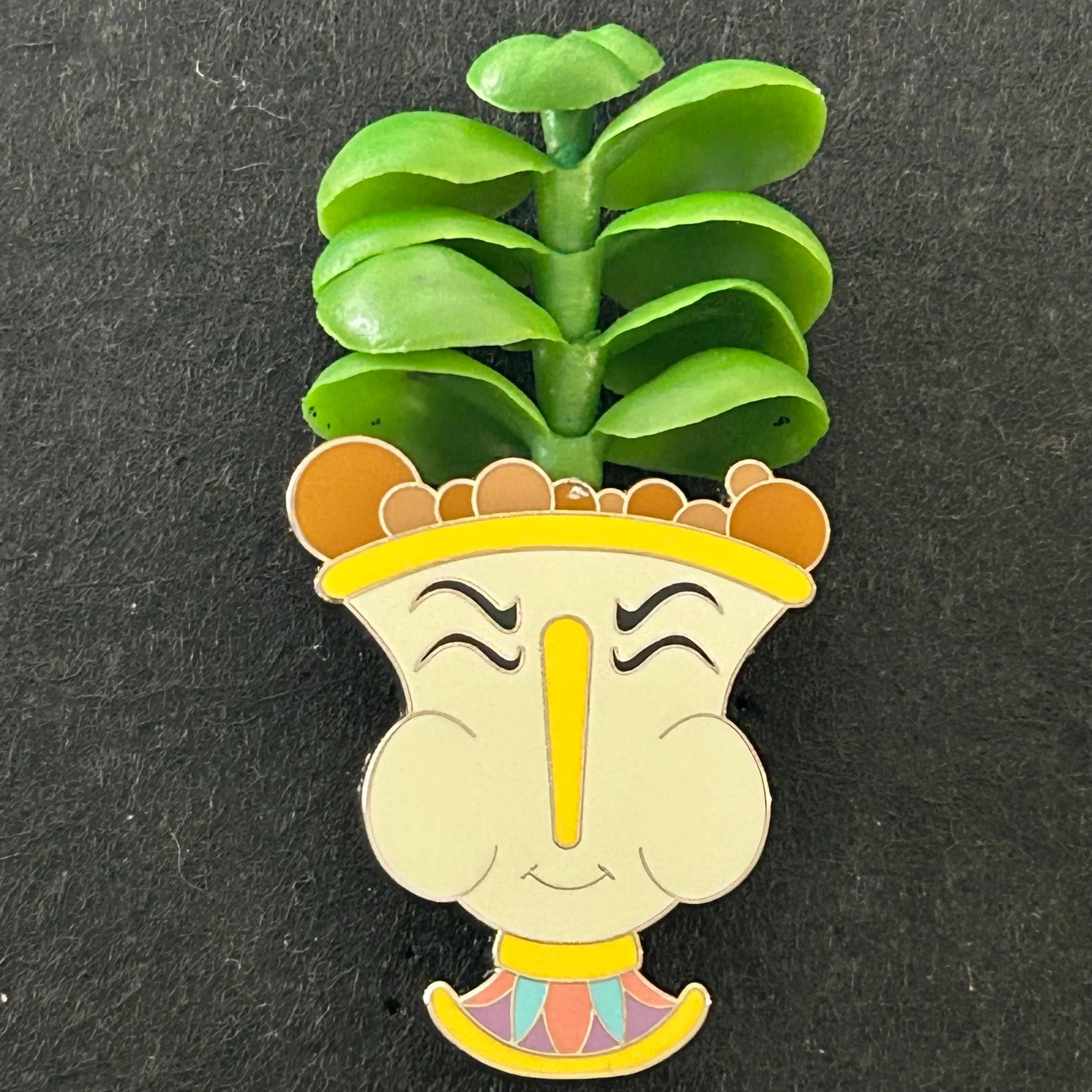 2024 - Chip - Beauty and the Beast - Potted Plant - Disney Pin