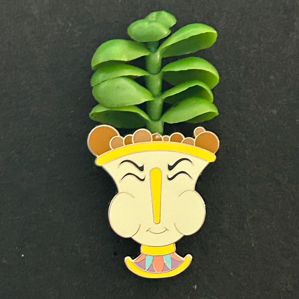 2024 - Chip - Beauty and the Beast - Potted Plant - Disney Pin