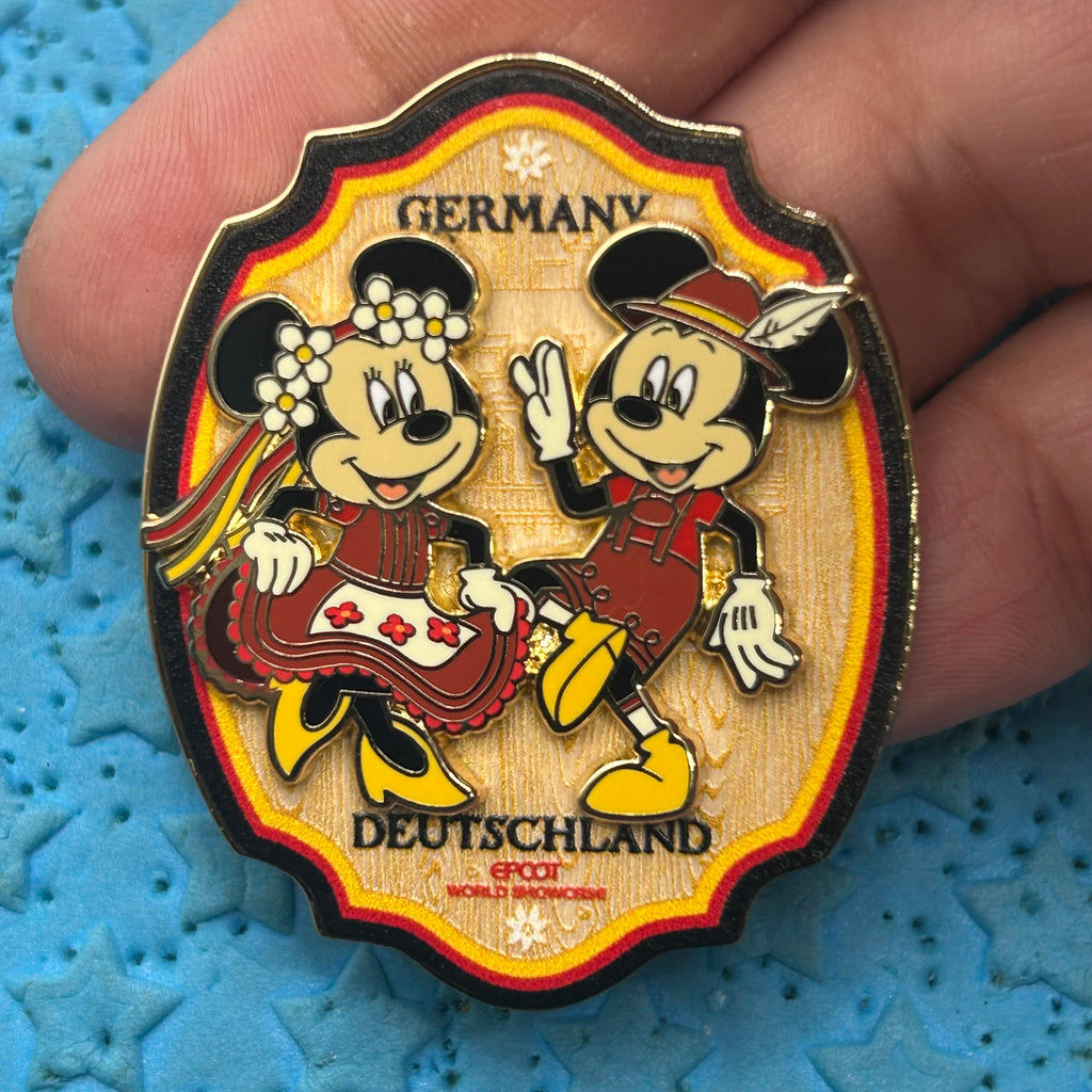 2026 - Mickey and Minnie - Germany World Showcase - EPCOT - Disney Pin