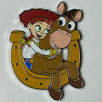 2025 - Jesse and Bullseye - Horseshoe - Toy Story - Disney Pin